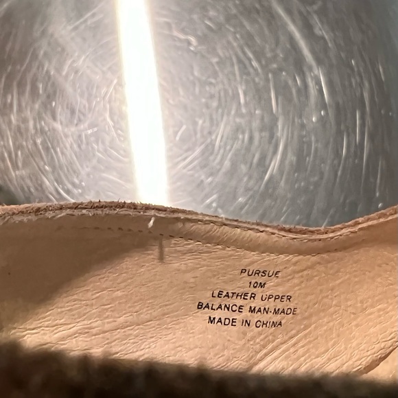 Steve Madden, leather/suede, cork heel. Color caramel/tan, size 10 , 4” heel - Picture 6 of 7